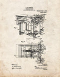 Patent Blueprint 2678 1 12 A4 Photo Print