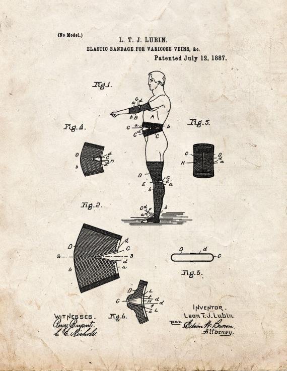 Patent Blueprint 2684 1 12 A4 Photo Print