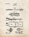 Patent Blueprint 2689 1 12 A4 Photo Print