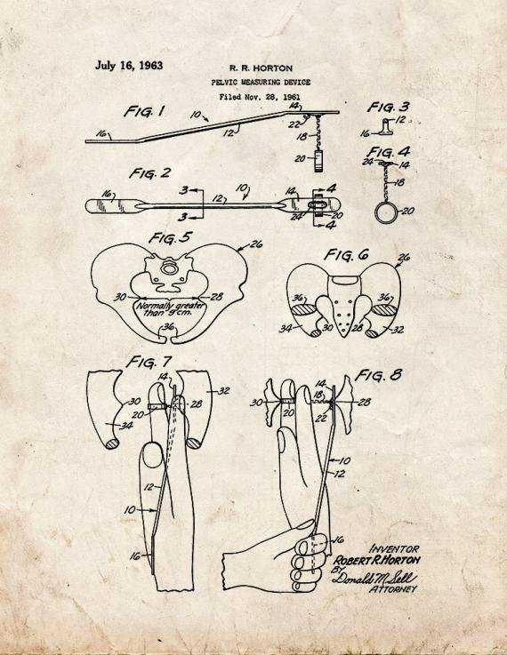 Patent Blueprint 2690 1 12 A4 Photo Print