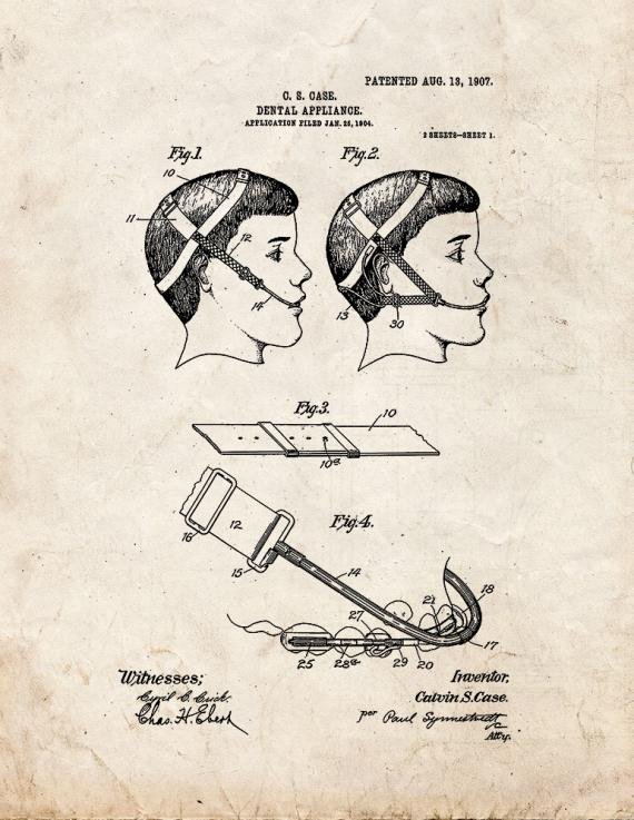 Patent Blueprint 2695 1 12 A4 Photo Print