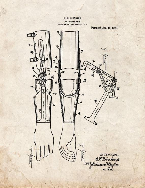 Patent Blueprint 2696 1 12 A4 Photo Print