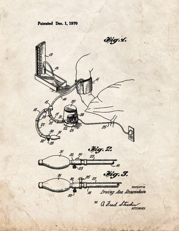 Patent Blueprint 2700 2 12 A4 Photo Print