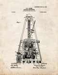 Patent Blueprint 2708 1 12 A4 Photo Print