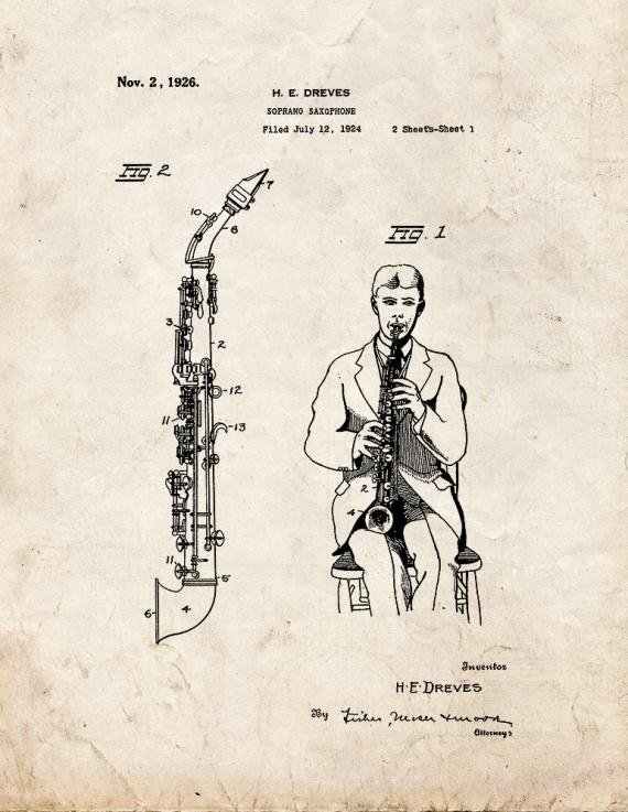 Patent Blueprint 2713 1 12 A4 Photo Print