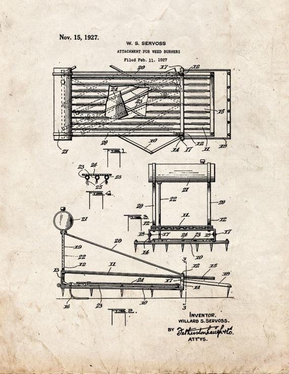 Patent Blueprint 2718 1 12 A4 Photo Print