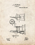 Patent Blueprint 2722 1 12 A4 Photo Print