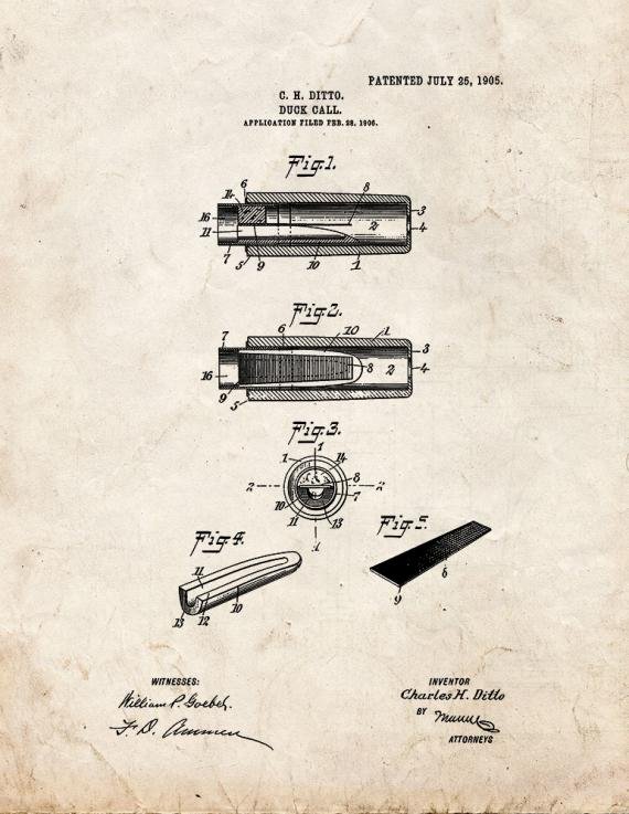 Patent Blueprint 2723 1 12 A4 Photo Print