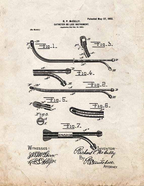 Patent Blueprint 2735 1 12 A4 Photo Print