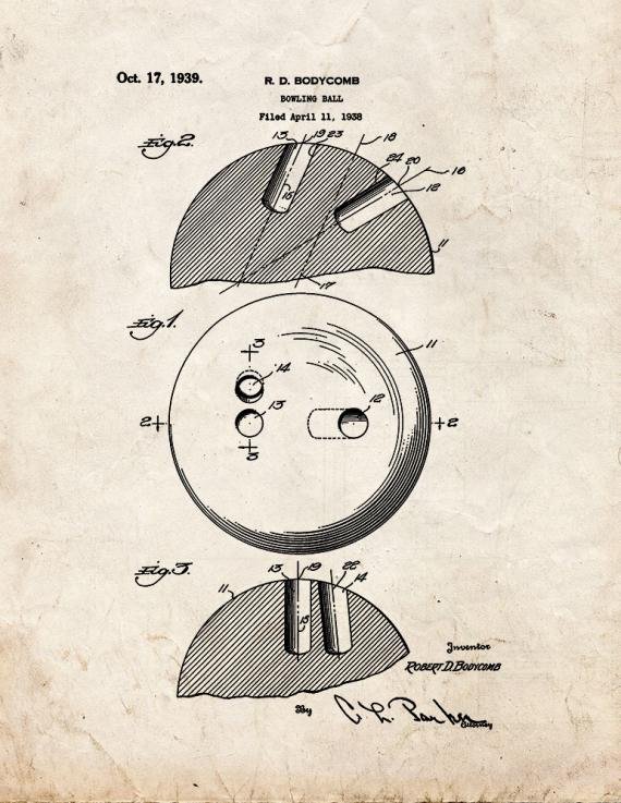 Patent Blueprint 2745 1 12 A4 Photo Print
