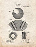 Patent Blueprint 2746 1 12 A4 Photo Print