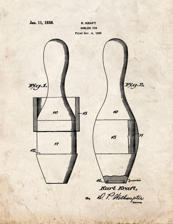 Patent Blueprint 2747 1 12 A4 Photo Print