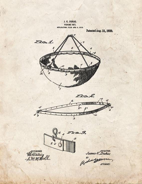 Patent Blueprint 2748 1 12 A4 Photo Print