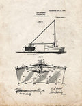 Patent Blueprint 2749 1 12 A4 Photo Print
