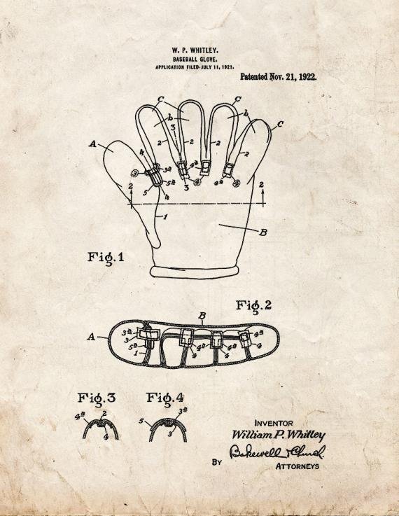 Patent Blueprint 2754 1 12 A4 Photo Print