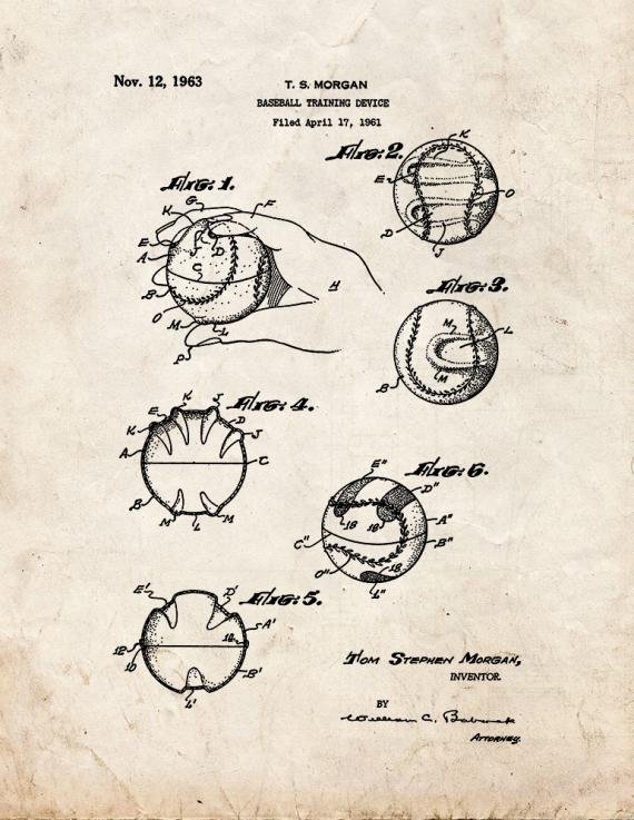 Patent Blueprint 2755 1 12 A4 Photo Print