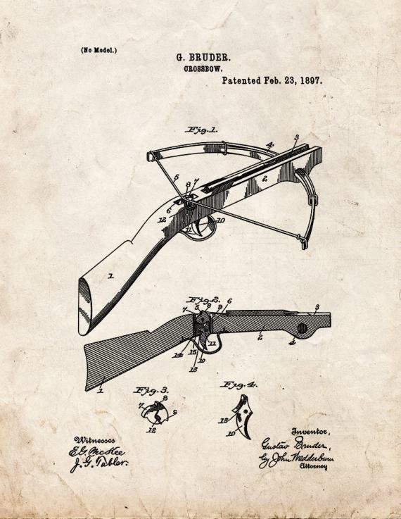 Patent Blueprint 2757 1 12 A4 Photo Print