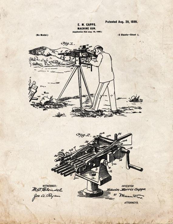 Patent Blueprint 2758 1 12 A4 Photo Print