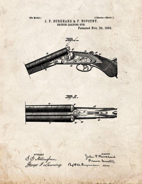Patent Blueprint 2762 1 12 A4 Photo Print