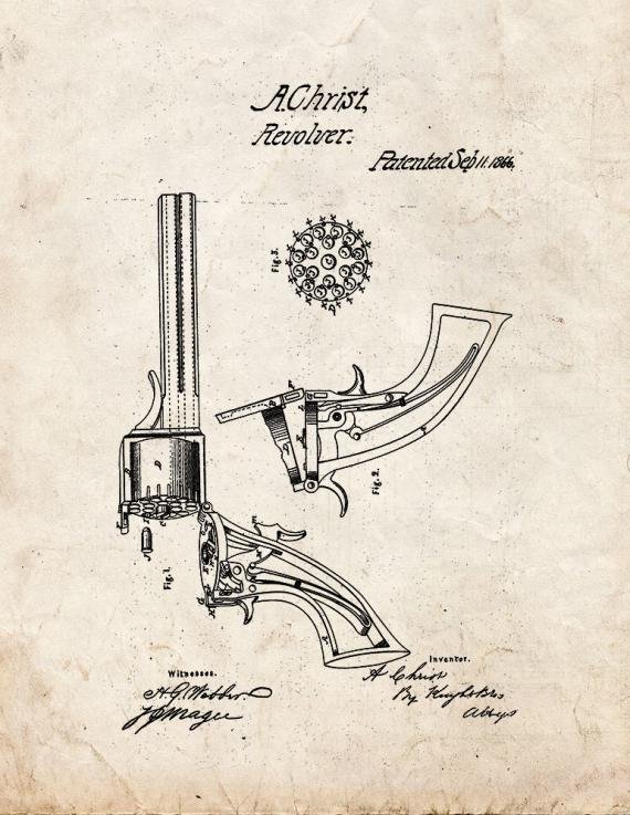 Patent Blueprint 2764 1 12 A4 Photo Print