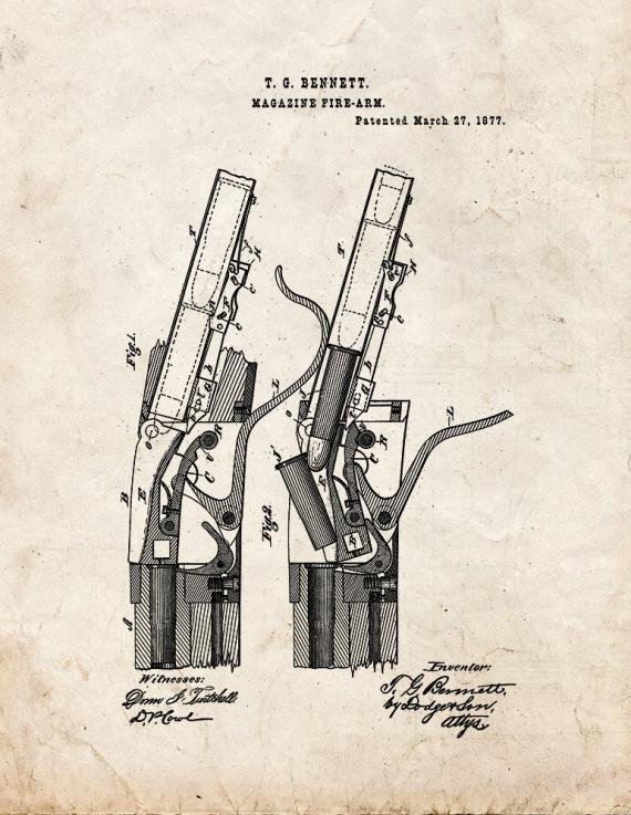 Patent Blueprint 2767 1 12 A4 Photo Print