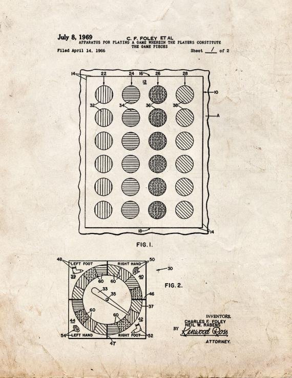 Patent Blueprint 277 1 12 A4 Photo Print