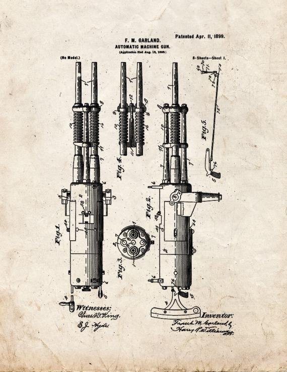 Patent Blueprint 2771 1 12 A4 Photo Print