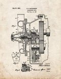 Patent Blueprint 2775 1 12 A4 Photo Print