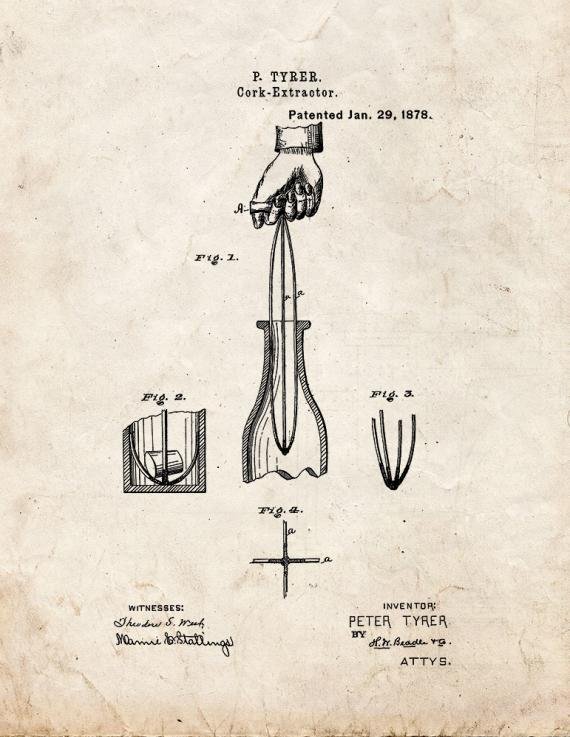 Patent Blueprint 2777 1 12 A4 Photo Print
