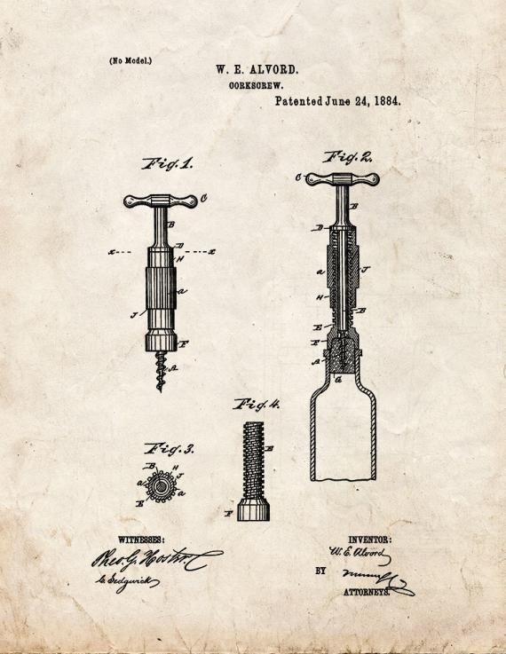 Patent Blueprint 2779 1 12 A4 Photo Print