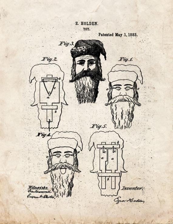 Patent Blueprint 2785 1 12 A4 Photo Print