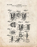 Patent Blueprint 2788 1 12 A4 Photo Print