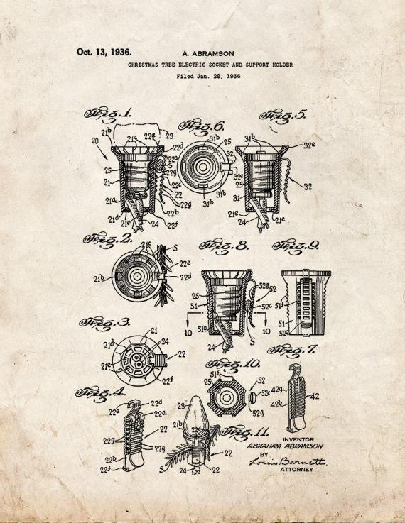 Patent Blueprint 2788 1 12 A4 Photo Print