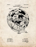 Patent Blueprint 2791 1 12 A4 Photo Print