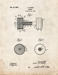 Patent Blueprint 2796 1 12 A4 Photo Print