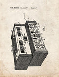 Patent Blueprint 2801 2 12 A4 Photo Print