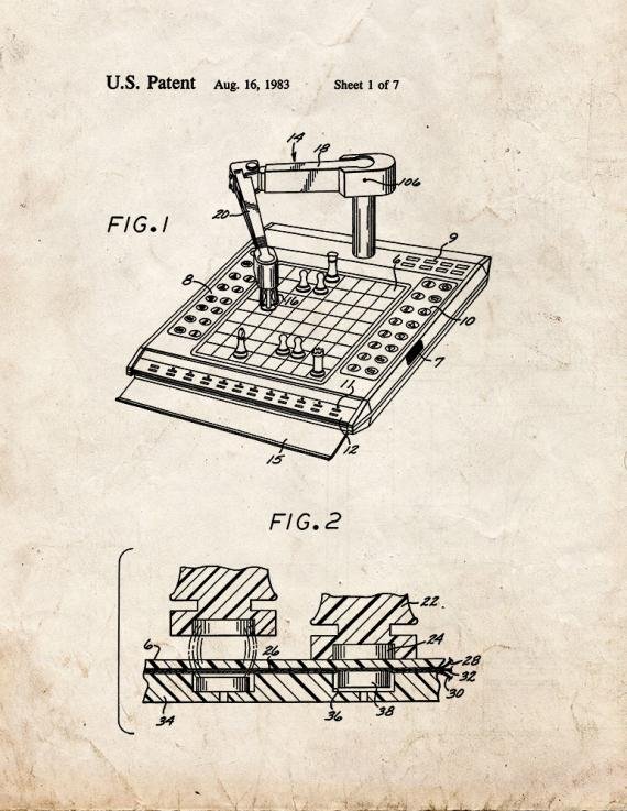 Patent Blueprint 2802 2 12 A4 Photo Print