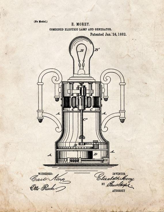 Patent Blueprint 2806 1 12 A4 Photo Print