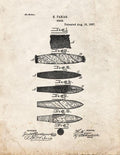 Patent Blueprint 2807 1 12 A4 Photo Print