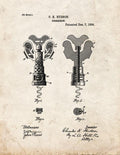 Patent Blueprint 2810 1 12 A4 Photo Print