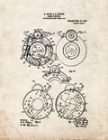 Patent Blueprint 2812 1 12 A4 Photo Print
