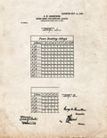 Patent Blueprint 2813 1 12 A4 Photo Print