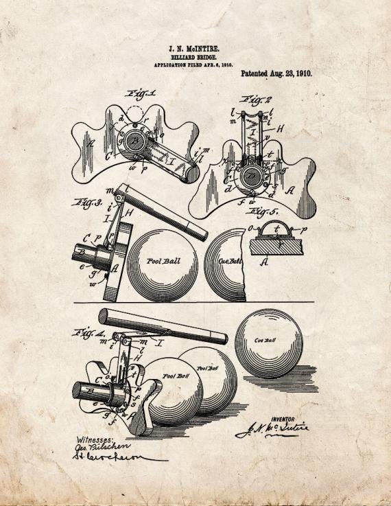Patent Blueprint 2815 1 12 A4 Photo Print