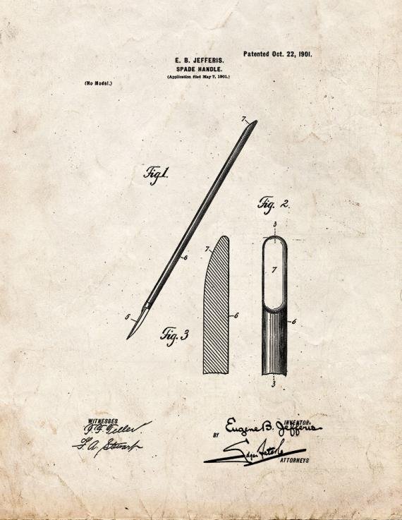 Patent Blueprint 2818 1 12 A4 Photo Print