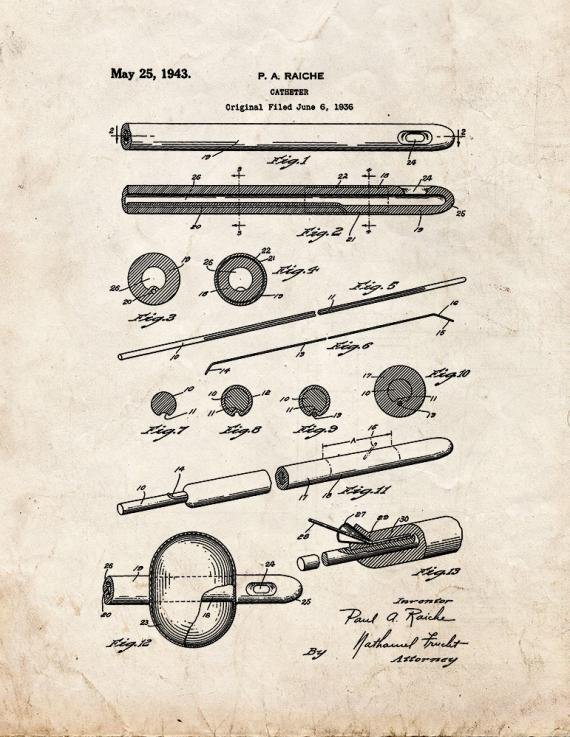 Patent Blueprint 282 1 12 A4 Photo Print