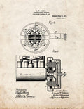 Patent Blueprint 2820 1 12 A4 Photo Print