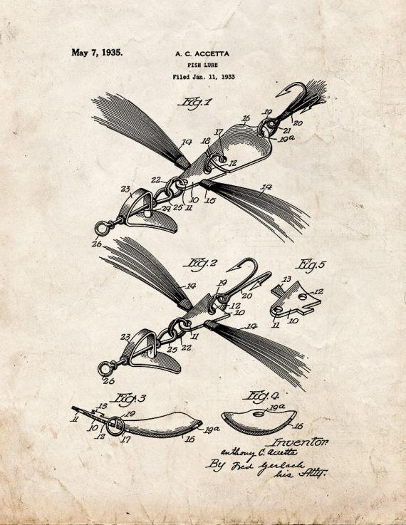 Patent Blueprint 2821 1 12 A4 Photo Print