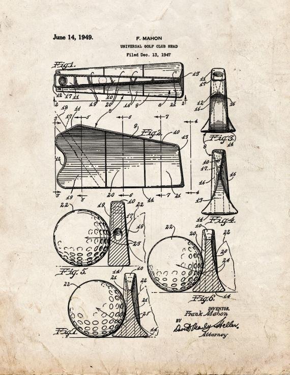 Patent Blueprint 2824 1 12 A4 Photo Print