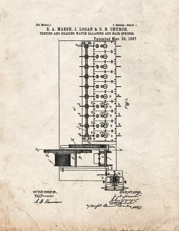 Patent Blueprint 2835 1 12 A4 Photo Print