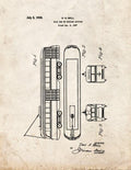 Patent Blueprint 2840 1 12 A4 Photo Print